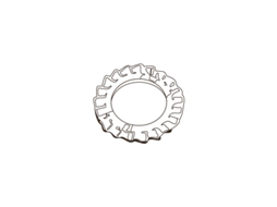 Anilha de Recartilha Exterior CHEMITOOL DIN 6798A M10 4.8