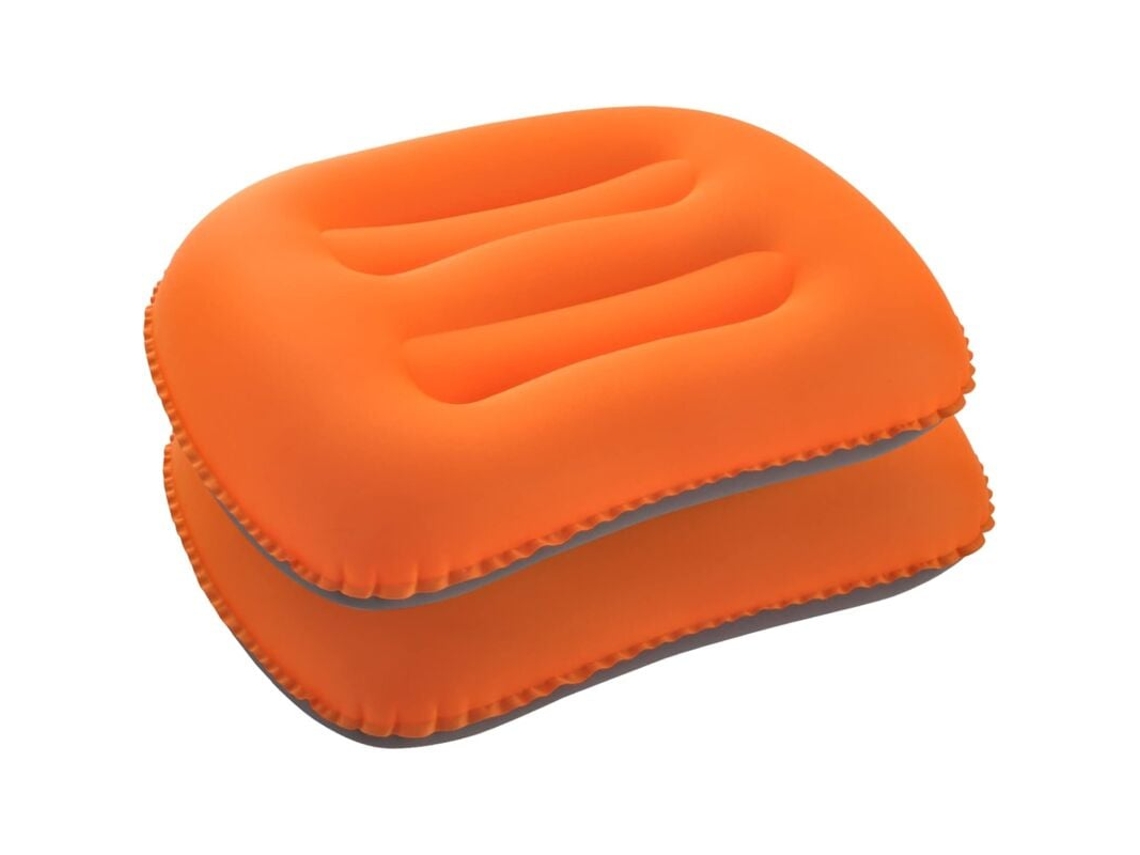Almofadas infláveis de camping, pacote com 2, compactas, ultraleves, para praia, viagem, trilhas, montanhismo AQUAFORGE