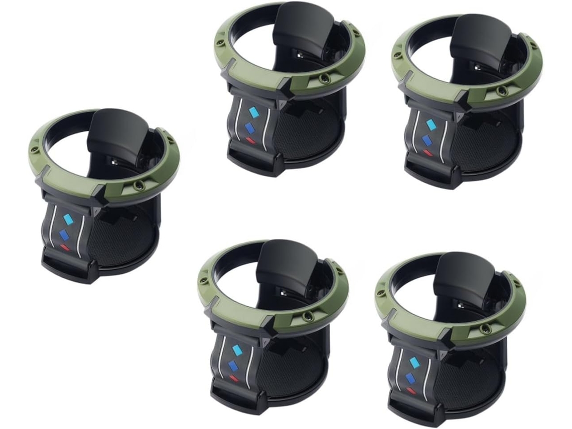 Conjunto de 5 extensores de suporte térmico para carrinho de garrafa de água