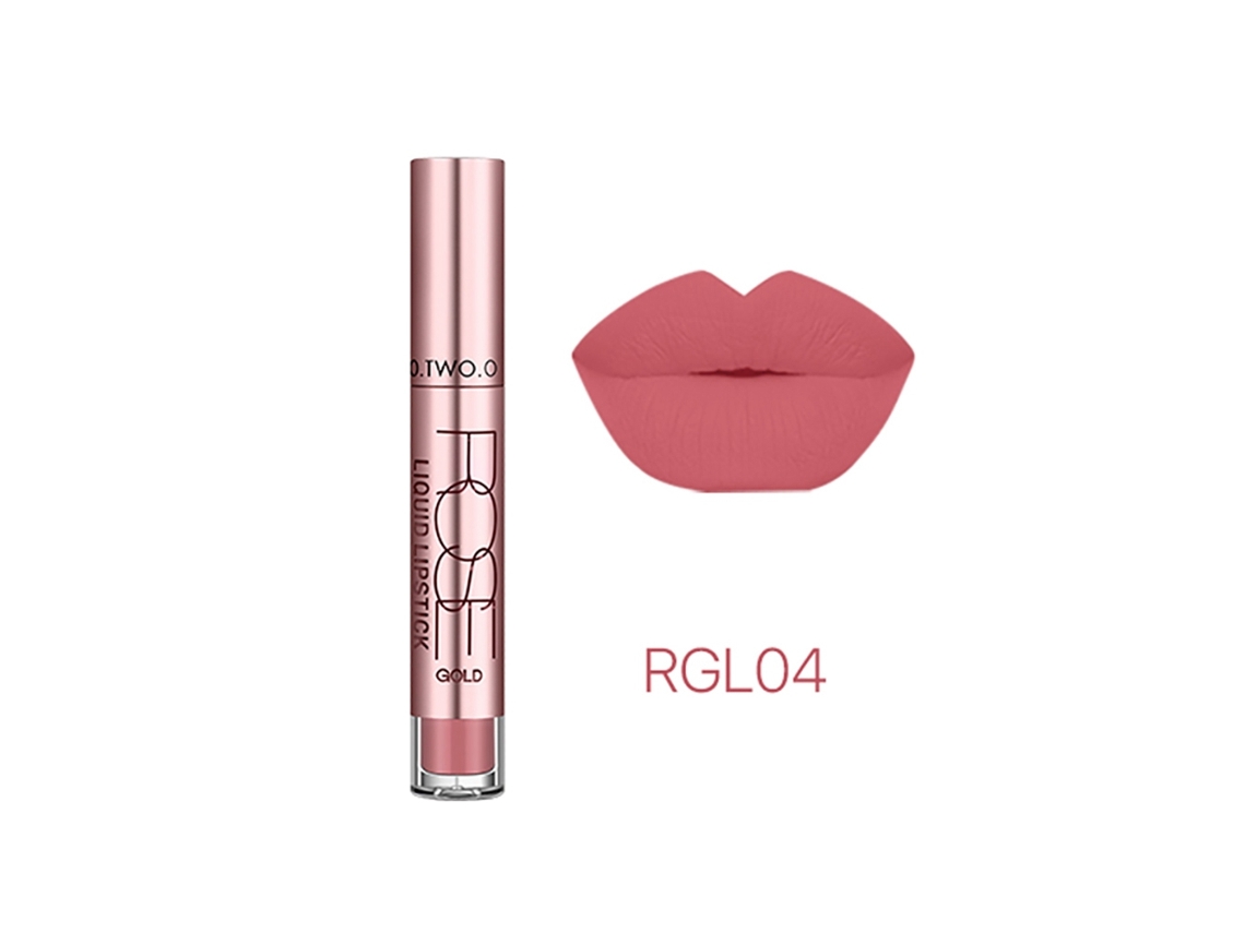 Labial Líquido Mate De Larga Duración Impermeable Gloss Pintalabios Maquillaje Rgl04