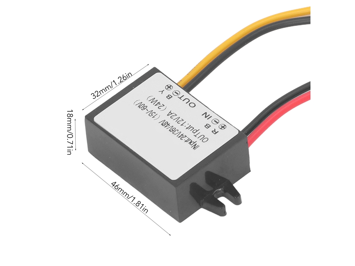Laxiscreed Conversor Dc-dc Buck De Alta Eficiência À Prova D'água Ip67 Para Eletrônica Industrial