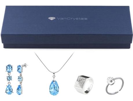 Conjunto de Joalharia VANCRYSTALS (Latão - Multicor - Talla Única)