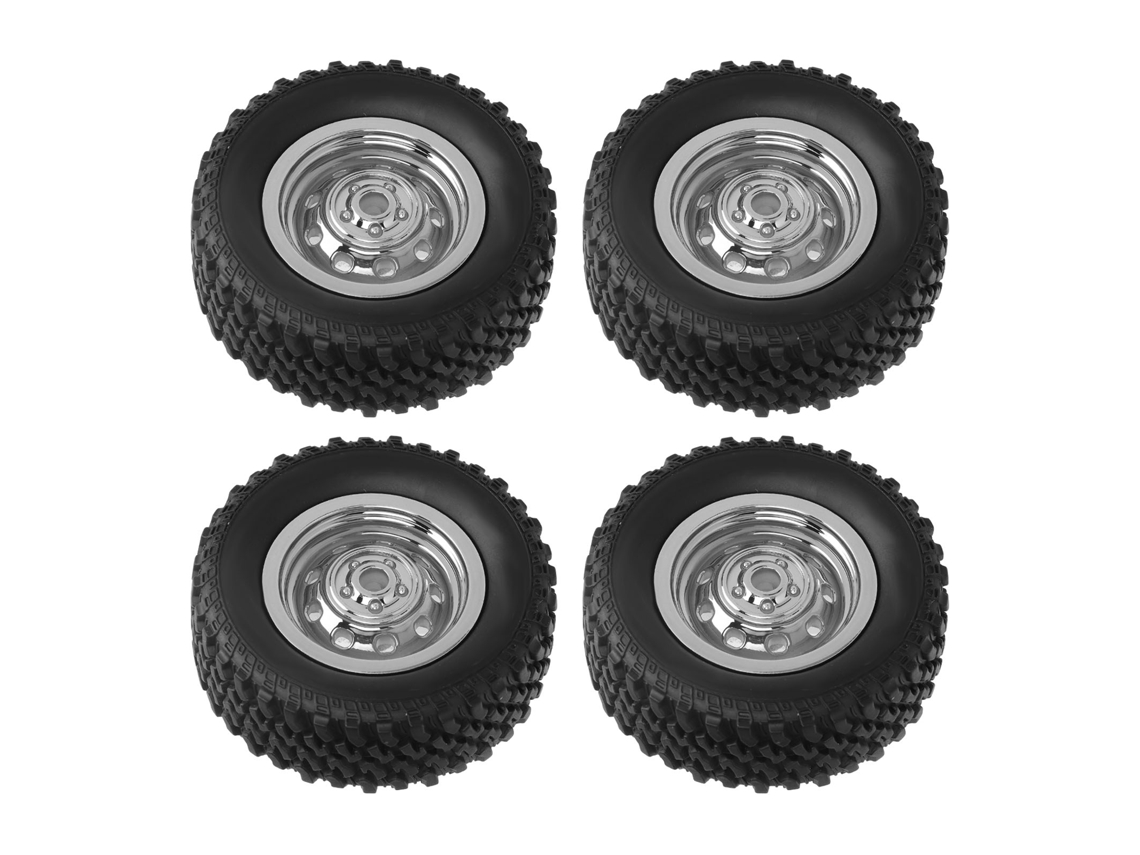 Mali pneus de Carro Rc 4pcs Originais de Borracha e Plástico para Carros de Brinquedo Mn78 Rc 1/12