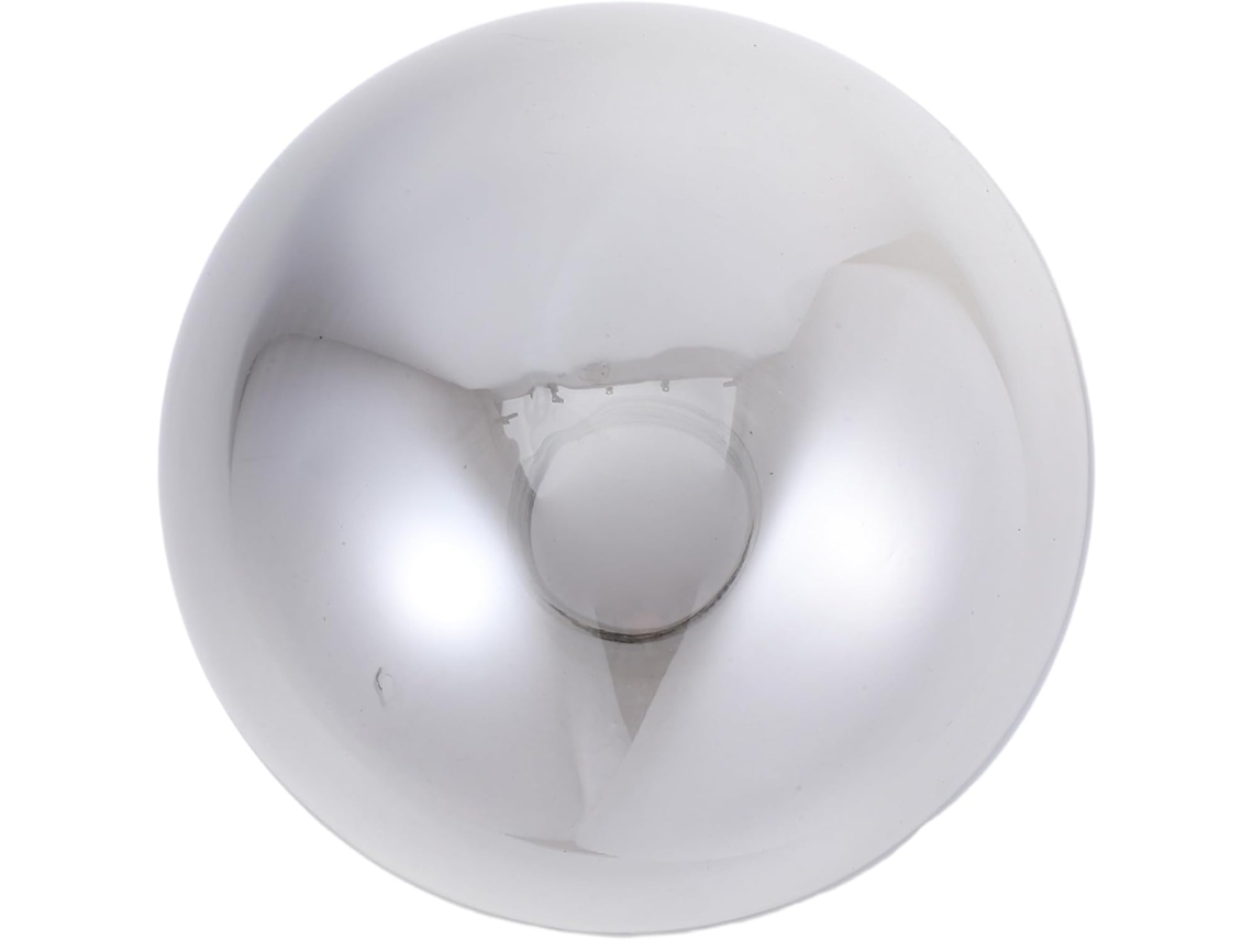 Globo De Vidro Com Rosca No Pescoço Para Substituição Em Luminária De Parede Pendente, Resistente A Altas Temperaturas.