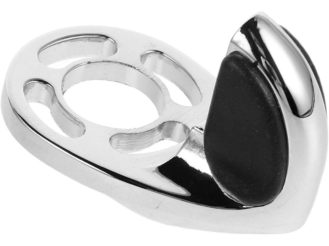 Apoio De Pulso Para Motociclismo Em Alumínio Prateado Com Pega Ergonômica E Elegante.