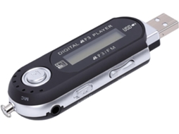 Reprodutor De Mp3 Versátil, Compacto E Com Bateria Longa Duração,