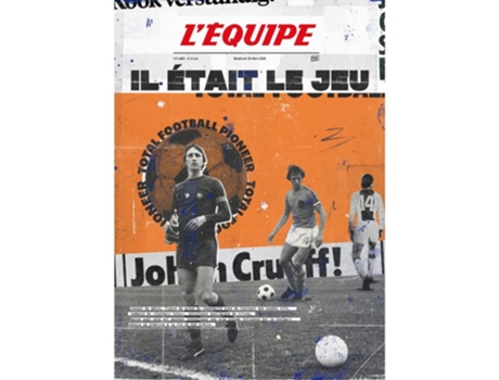Cartaz de Digigrafia PLAKAT L'Equipe Cruyff