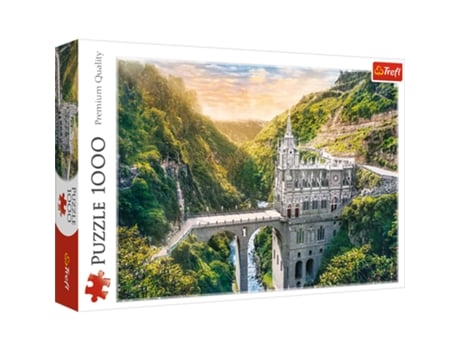 Puzzles 1000 Santuário De Las Lajas, Colômbia Trefl 10724 Trefl Puzzle