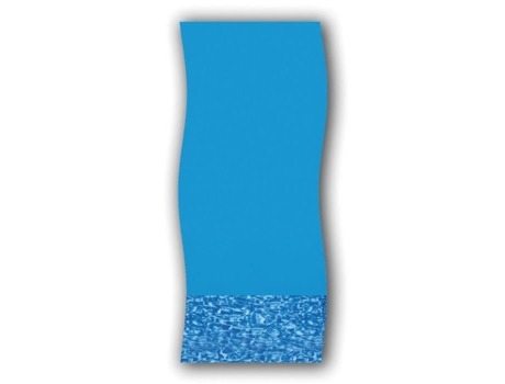Liner para Piscina Oval Acima Do Solo SWIRL Acabamento Overlap 4 57 X 9 14M
