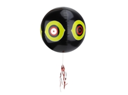 Balão Espantapassaros Inflável Primerox com olhos 3D, repelente de pássaros, vermelho | S/MARCA