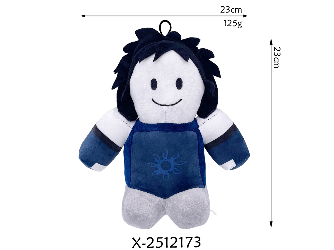 Pelúcia Gigante Azul e Branca da Forsaken Chance 125g, 23cm GOKOCO
