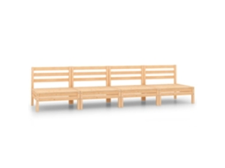 Garden Lounge Set, Garden Lounge Sets Vidaxl Marrom Madeira De Pinho (n/a)