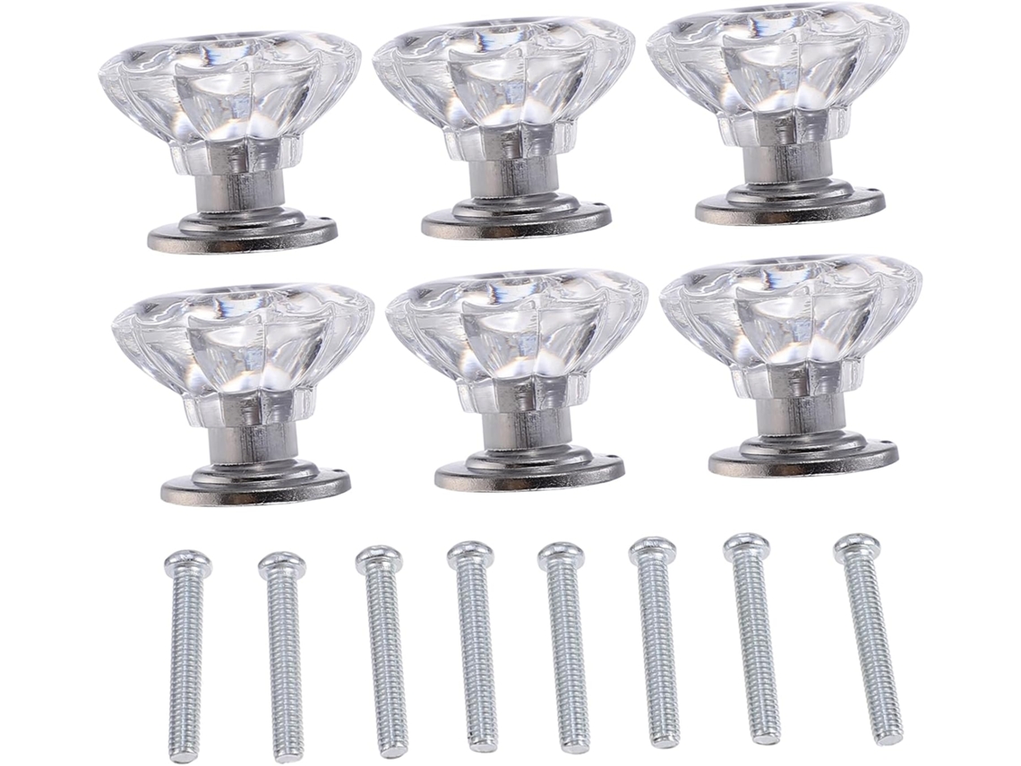 Jojofuny 6 Peças Puxadores Práticos Para Caixas De Armazenamento Elegantes, Substituição De Peças E Decoração Para Casa