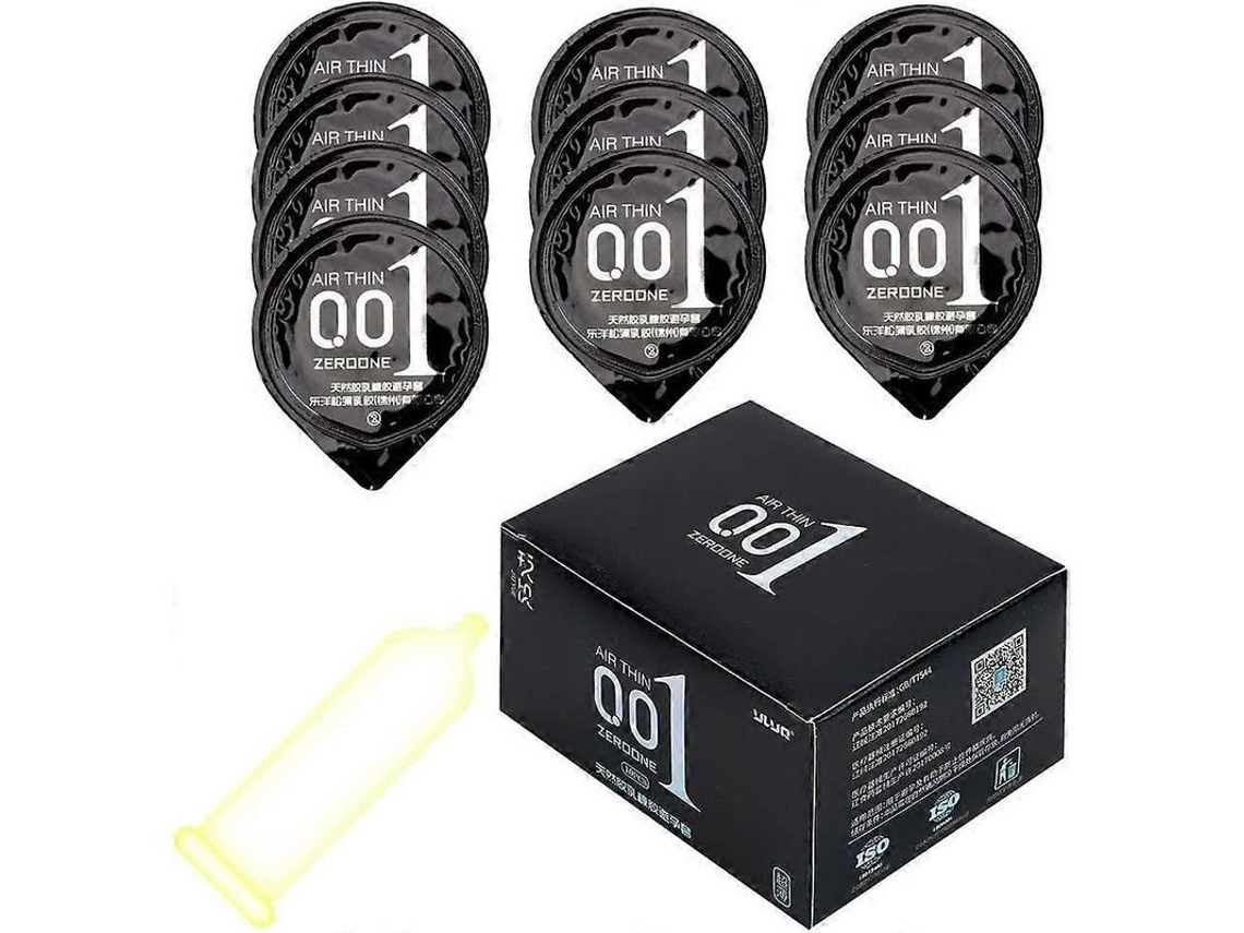 Camadas Ultrafinas Com Gel E Óleo, Forma Simples, Conforto Máximo, Embalagem Discreta (10 Unidades) Normal