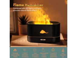 Difusor de aromas com chama, ultrassônico, proteção automática, silencioso LAXISCREED
