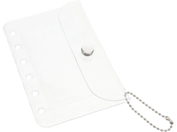 Doitool Pochetes Transparentes Em Pvc Para Cartões Grande Capacidade E Inserção Fácil Um Estilo Minimalista