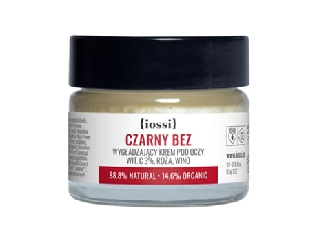 Creme para os Olhos com Vitamina C 3, Rosa e Vinho, 15 ml Iossi