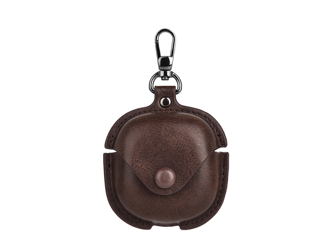 Capa CZHHMART para Samsung Galaxy Buds 3 Pro / Buds 3 com Trava de Segurança (marrom camuflado)