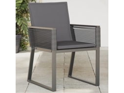 Vidaxl Cadeiras De Jardim Com Almofadões 2 Pcs Vime Pe Preto