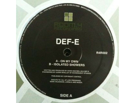 Vinil On My Own / Isolated Showers Room 4 Recordings
