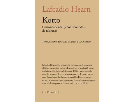 Livro Kotto de LAFCADIO HEARN (Espanhol)