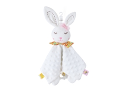 Boneca Reconfortante Em Forma De Animais Para Bebés Meninos E Meninas, 28 Cm (11 Polegadas) Coelho Branco Hexinyigjly