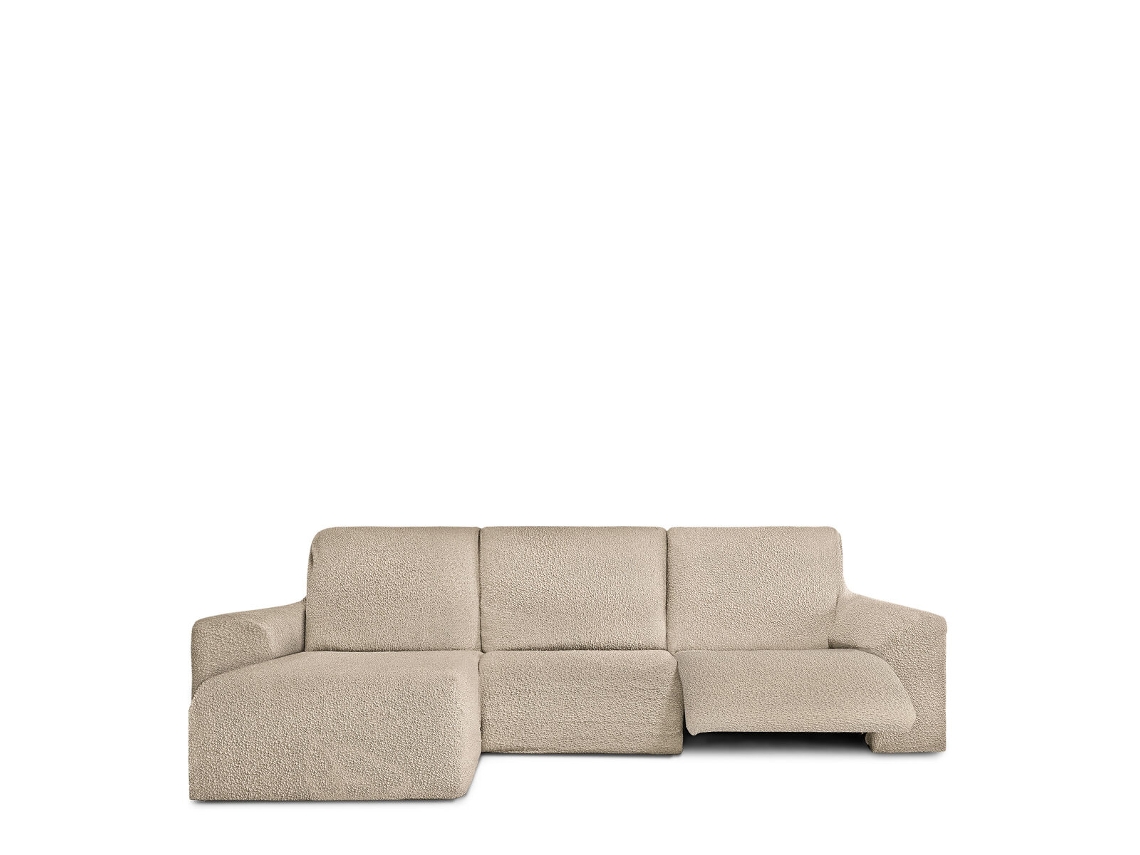 Capa para chaise longue de braço curto esquerdo EYSA ROC Bege 120 x 120 x 360 cm