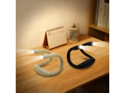 Conjunto De 2 Luzes Leitura Pescoço Recarregáveis Rotação 360° Iluminação Mãos Livres Para E Atividades Ao Ar Livre