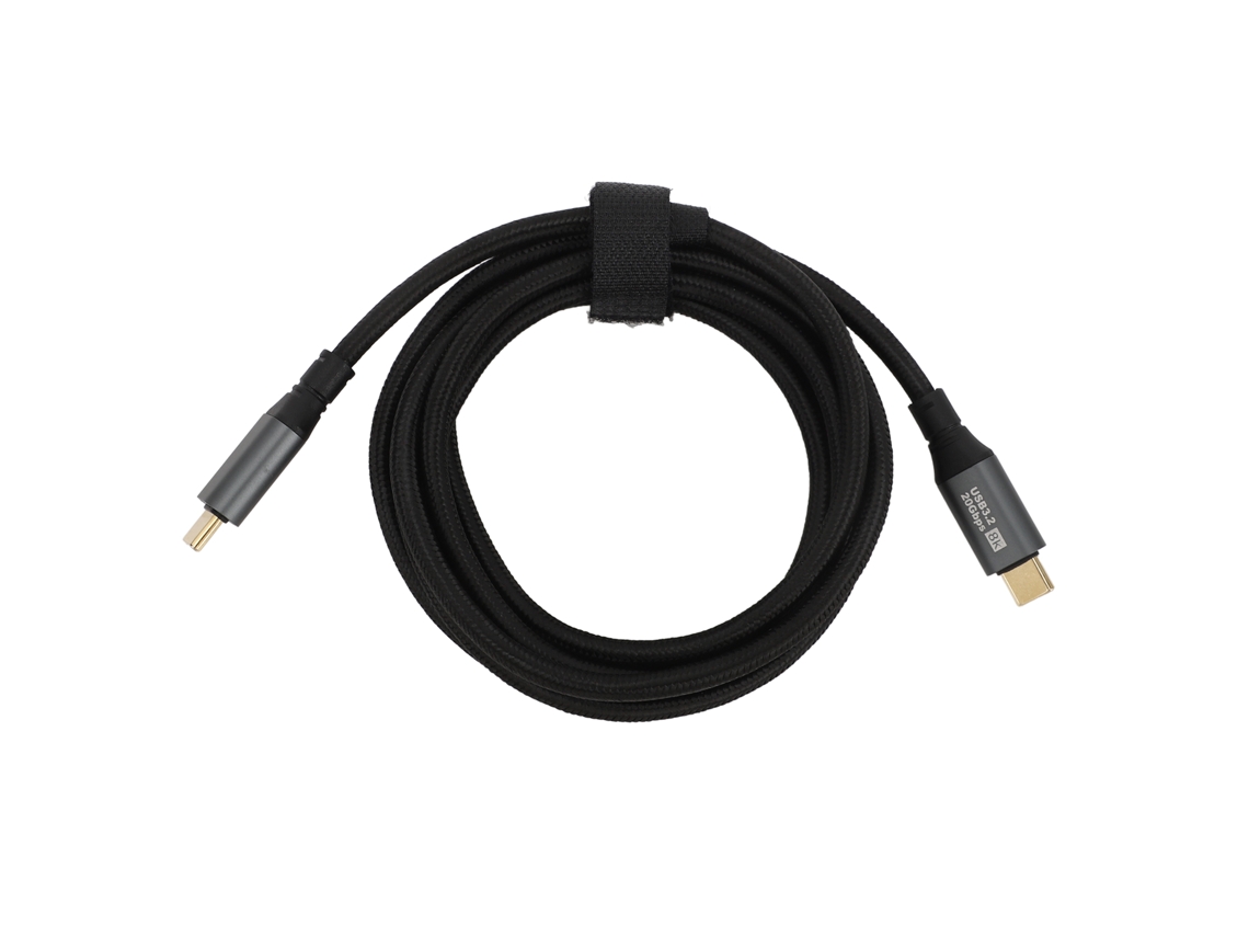Cabo Tipo C Para Tipo C Pd100w 20v 5a 20gbps 8k 60hz Trançado Para Iphone 15 Série Android 2m