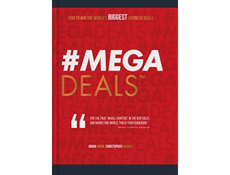 Livro Megadeals de Johan Aberg e Christopher Engman (Sueco - Capa Dura)