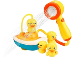 Conjunto De Brinquedos Para Banho Com Chuveiro Giratório 3 Modos.