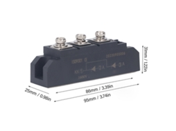 Ponte Retificadora 1600v 90a Módulo Diodo Mdk
