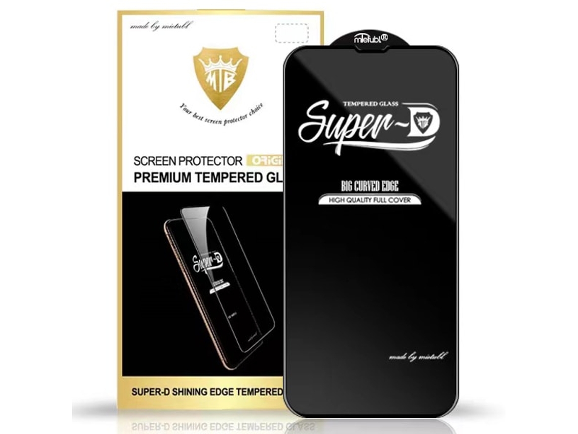 Película De Vidro Temperado S/marca Compatível Com Iphone 14 Pro - 5d Full Glue