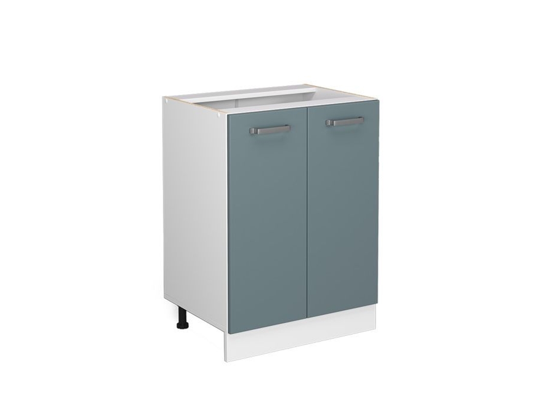 Móvel baixo de cozinha Vicco R-Line, cinza azulado, 60 cm sem bancada
