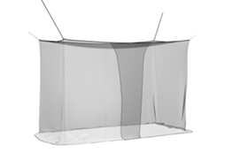 Vidaxl Rede Mosquiteira Para Cama 156 Mesh Preto 220 X 100 X 150 Cm