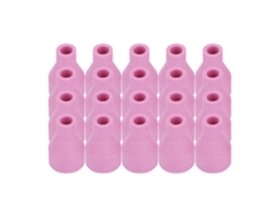 20 Peças De Bicos Cerâmicos 6*30mm Para Maçarico De Solda Tig Qq150a