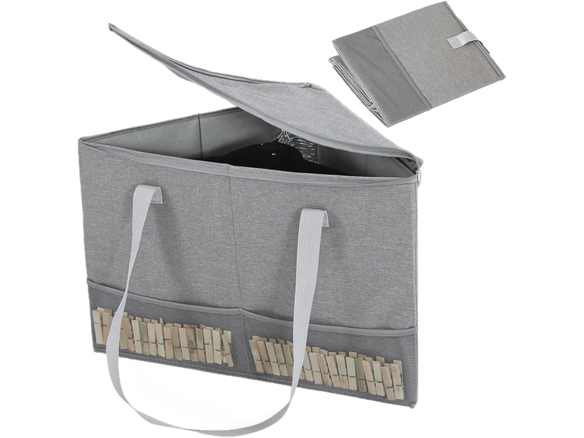 Organizador de cabides em forma de cesto triangular, dobrável GOKOCO
