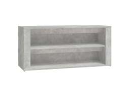 Shoe Rack, Shoe Racks Vidaxl Cinzeto Madeira Processada (n/a)