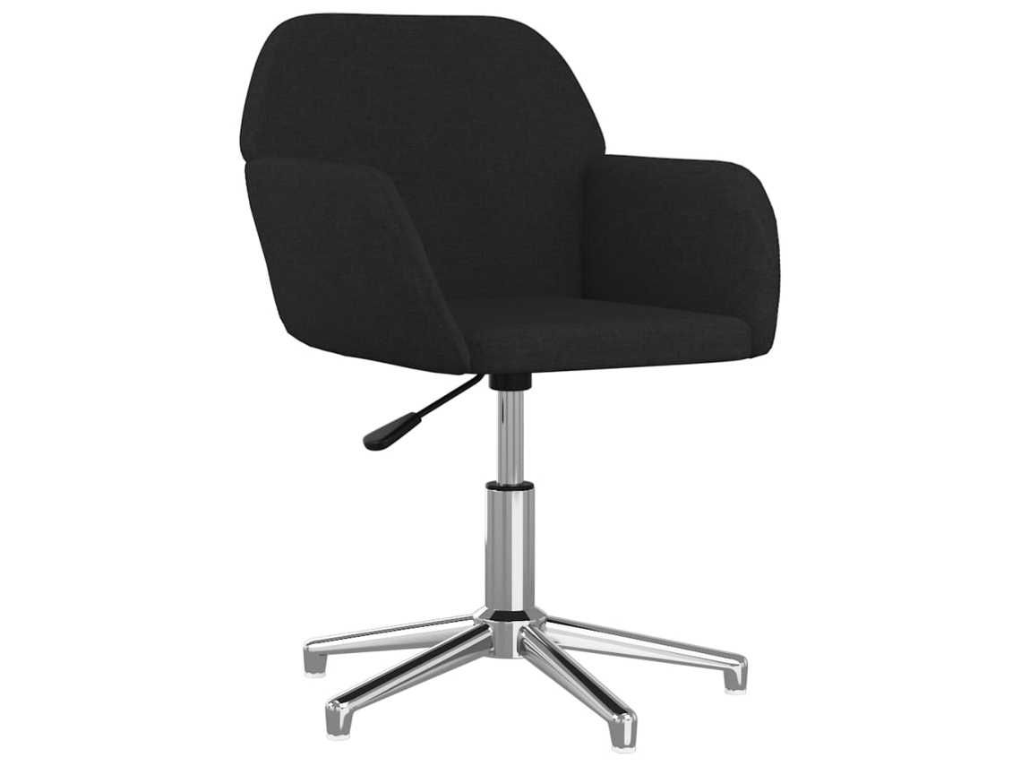 Office Chair, Office Chairs Vidaxl Preto Tecido (n/a)