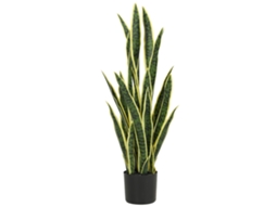 Sanseveria Artificial para Plantas Externas e Internas com 21 Folhas Moldáveis. Ø20x90 Cm Ge