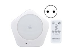 Rebe-luz Noturna Conectável Regulável De 0,5w Ac110v Com Controle Remoto E Temporizador Para Cozinha E Quarto