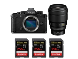 Zf + 135mm F/1.8 S Plena + 3 Sandisk 256gb Uhs ii 300mb/s + Ebook “20 Dicas para Fotos Que Impressionam” NIKON