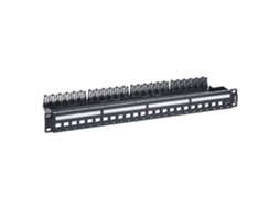 Patch Panel Linkeo C Será Equipado com 24 Conectores Keystone Rj45 LEGRAND