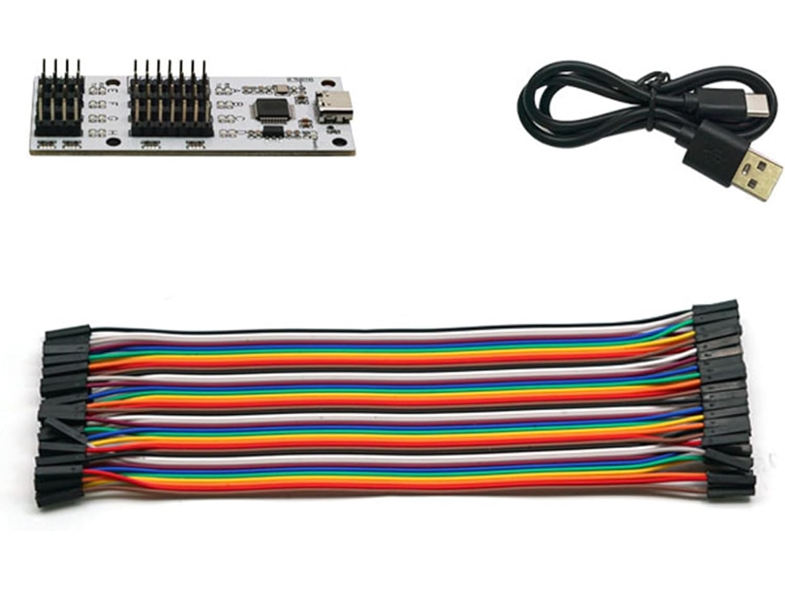 Módulo Conversor Usb c para 8 Portas para Transferência de Dados em Alta Velocidade SFUSHOS
