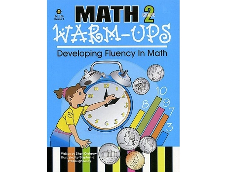 Livro Math WarmUps de Sheri Disbrow (Inglês)