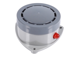 KOFIHETY Detector de vazamento de água com alarme sonoro e visual, dispositivo doméstico de plástico ABS