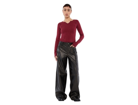 Calças De Mulher Guess Originais Pelé Sintética Preto (30)