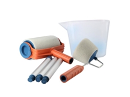 Kit De 4 Peças Rolo De Pintura Recarregável Revolucionário Rolo De Pintura De Esponja Codream