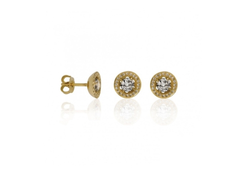 Brincos De Ouro Com Zircão A Zircónias Bruno Da Rocha