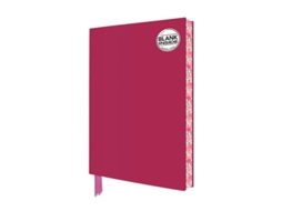 Livro Pink Blank Artisan Notebook de Flame Tree Studio (Inglês)